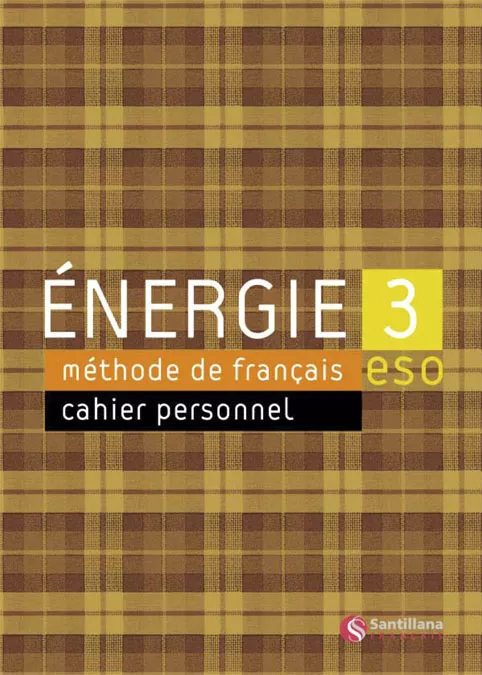 Portada del Libro Energie 3 Cahier D Exercicis (Incluye Cd-Rom) de Vv.Aa. - 9788429498813