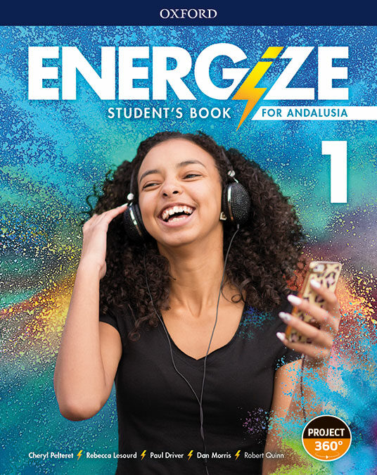 Portada del Libro Energize 1 Students Book (Andalucía) de Vv.Aa. - 9780194165716