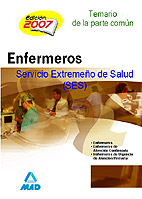 Portada del Libro Enfermeria Del Servicio Extremeño De Salud (Ses). Temario Y Test De La de Vv.Aa. - 9788466577373