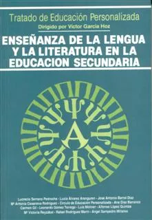 Portada del Libro Enseñanza De La Lengua Y La Literatura En La Educacion Secundaria de Vv.Aa. - 9788432128943