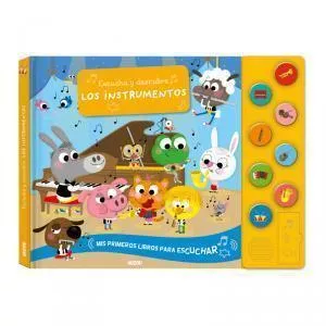 Portada del Libro Escucha Y Descubre Los Instrumentos de Vv.Aa. - 9782733871119