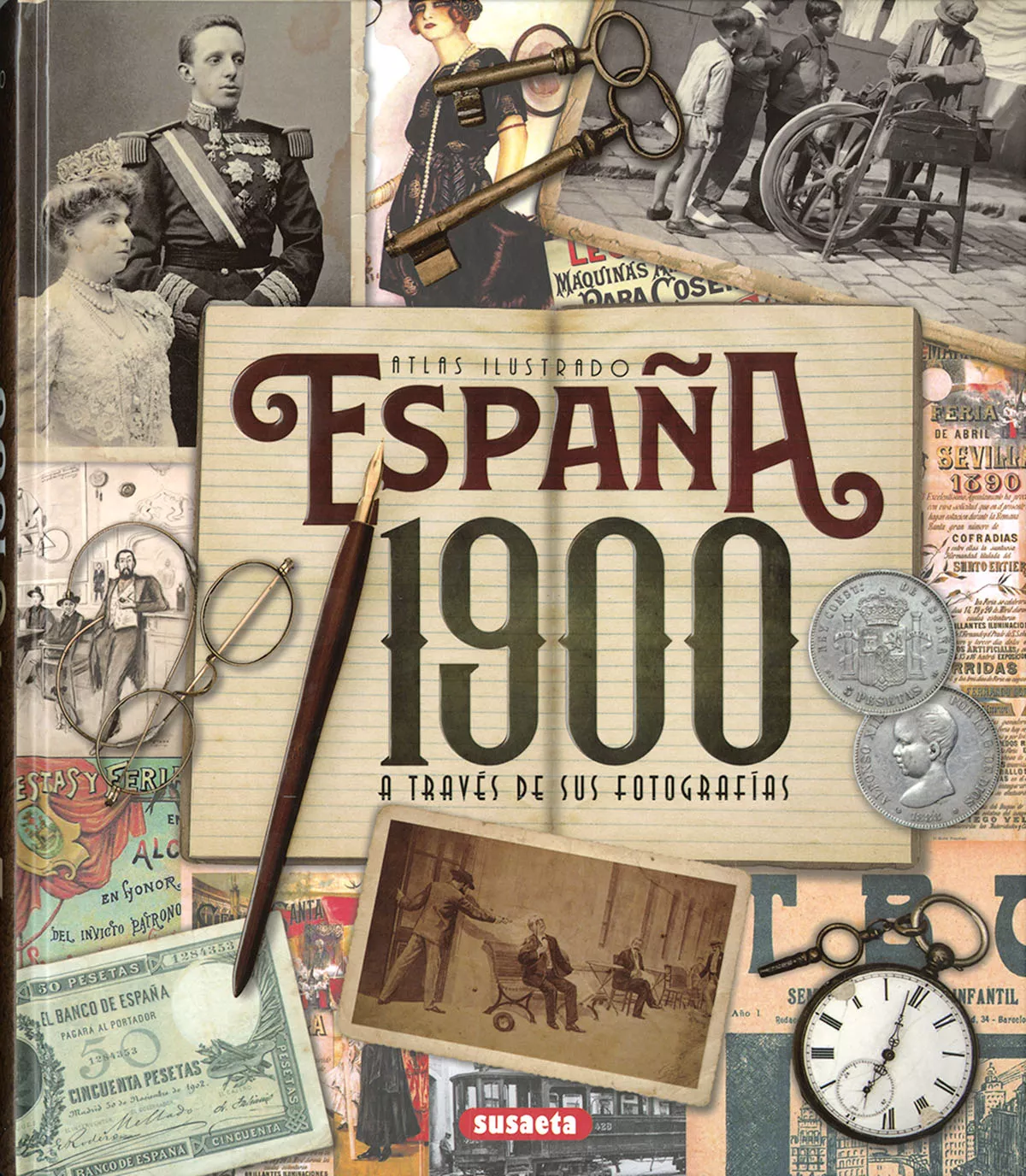 Portada del Libro España 1900 A Traves De Sus Fotografías de Vv.Aa. - 9788467770407