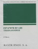 Portada del Libro Estatuto De Los Trabajadores (6ª Ed.) de Vv.Aa. - 9788470283666