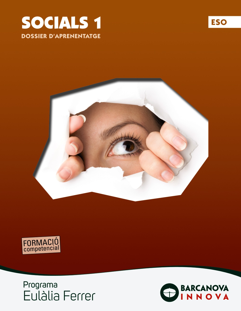 Portada del Libro Eulàlia Ferrer 1º Eso Socials. Dossier D Aprenentatge Innova (Cataluny de Vv.Aa. - 9788448951399
