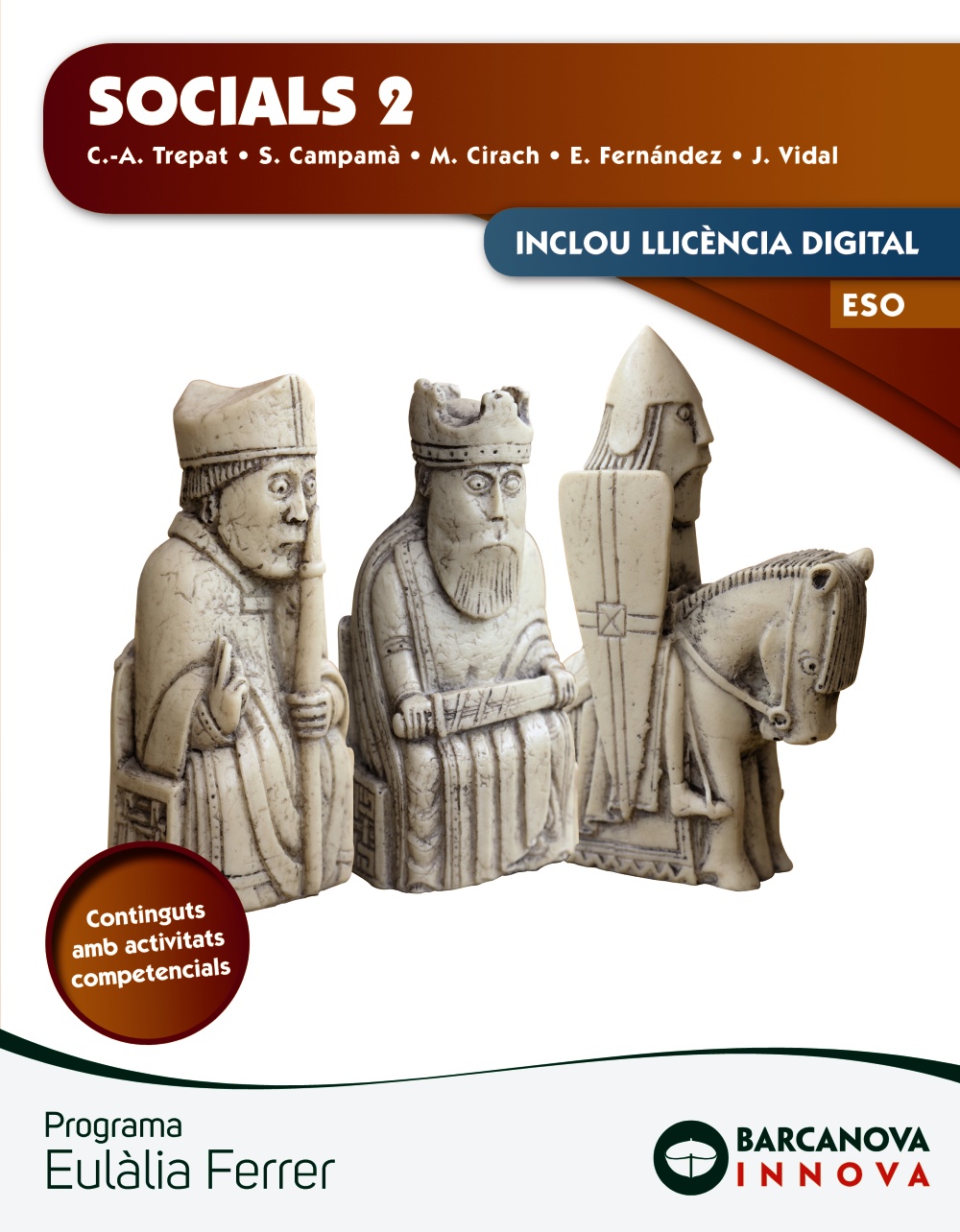 Portada del Libro Eulàlia Ferrer 2º Eso. Socials Innova (Catalunya / Illes Balears) de Vv.Aa. - 9788448951436
