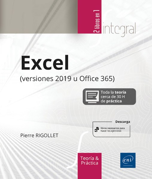 Portada del Libro Excel (Versiones 2019 O Office 365) de Vv.Aa. - 9782409024887