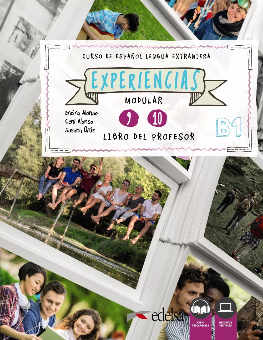 Portada del Libro Experiencias B1. 9 - 10. Libro Del Profesor de Vv.Aa. - 9788490813843