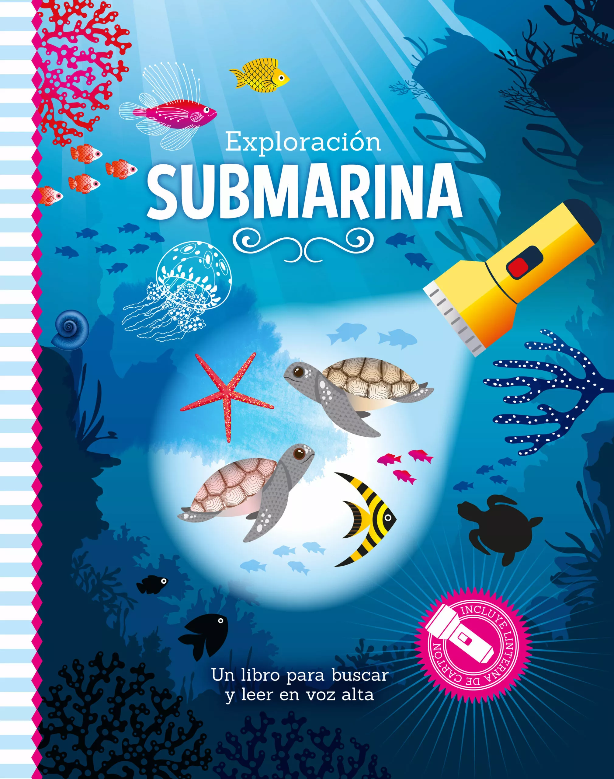Portada del Libro Exploracion Submarina (Libros Con Linterna) de Vv.Aa. - 9789463543224