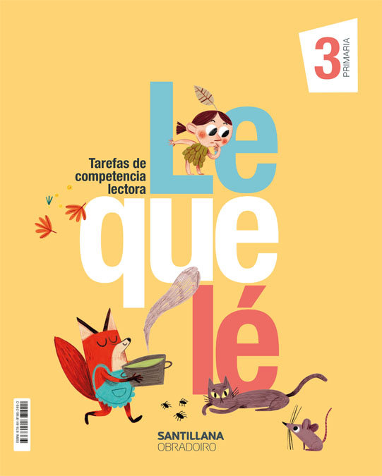 Portada del Libro Fichas De Comprension Lectora 3º Primaria (Galicia) Saber Facer Contig de Vv.Aa. - 9788491852490