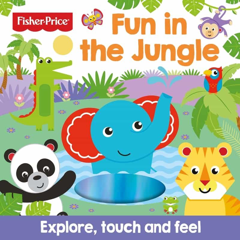 Portada del Libro Fisher Price: Fun In The Jungle (Touch And Feel) de Vv.Aa. - 9781789055993