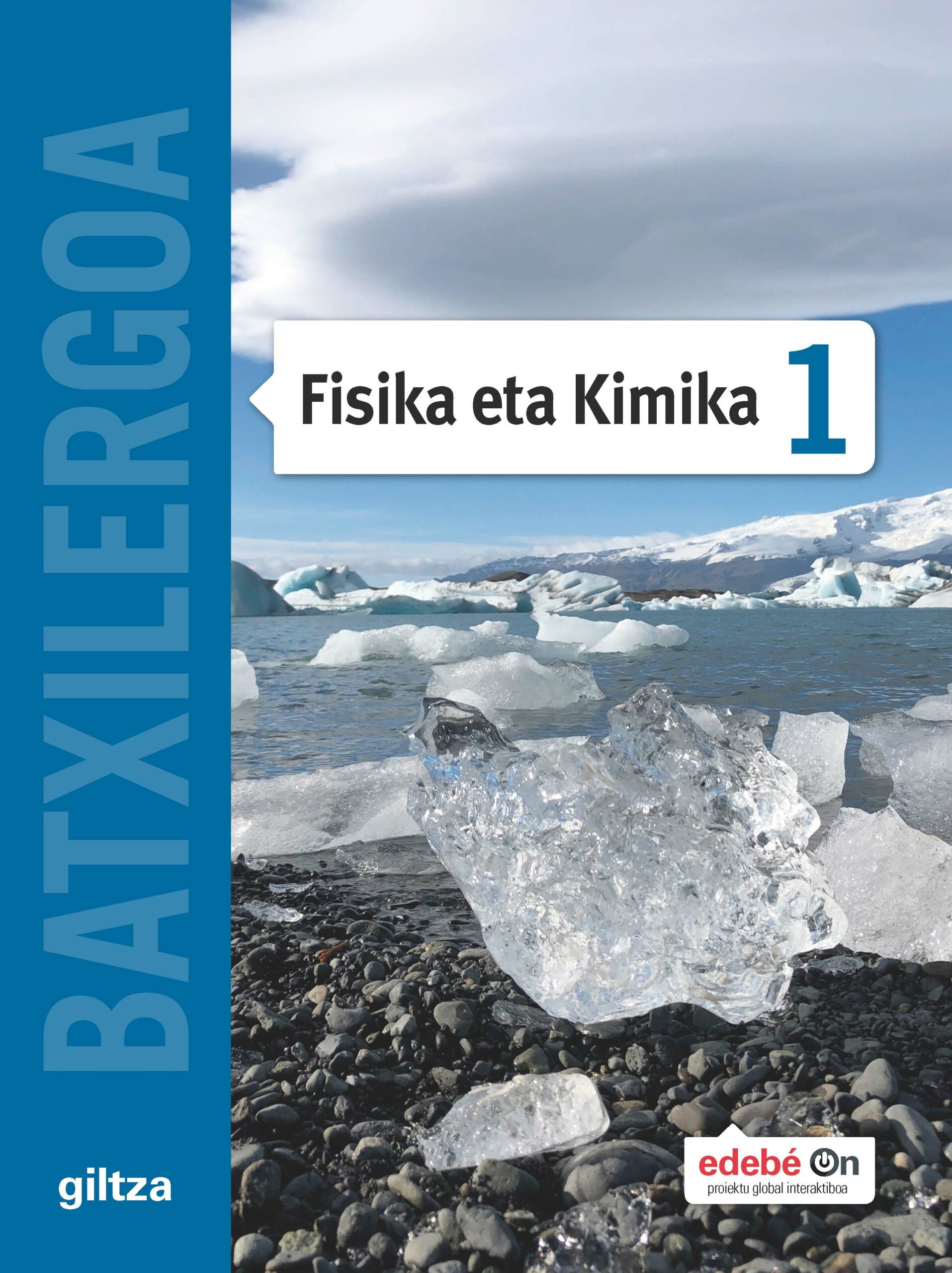 Portada del Libro Fisika Eta Kimika (1º Bachillerato) de Vv.Aa. - 9788483785379