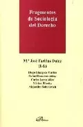 Portada del Libro Fragmentos De Sociologia Del Derecho de Vv.Aa. - 9788497729055