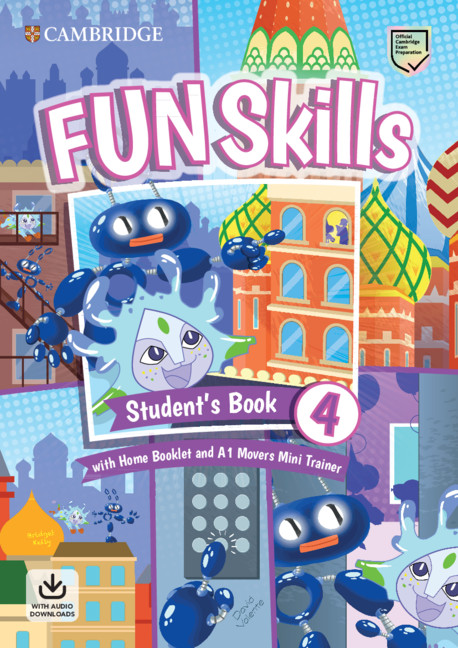 Portada del Libro Fun Skills 4 Student S Book/Minitrainer de Vv.Aa. - 9781108563826