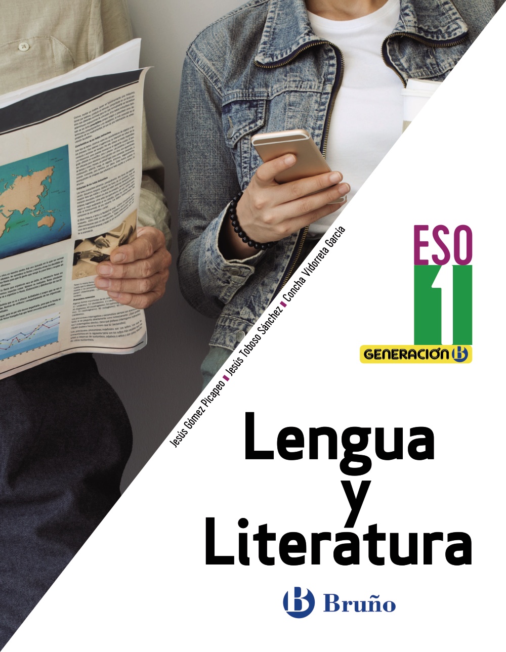 Portada del Libro Generación B Lengua Y Literatura 1º Eso Aragón / Asturias / Canarias / de Vv.Aa. - 9788469619339