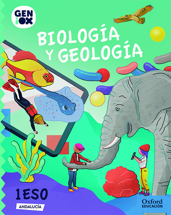 Portada del Libro Geniox Biología Y Geología 1º Eso (Andalucía) de Vv.Aa. - 9780190534899