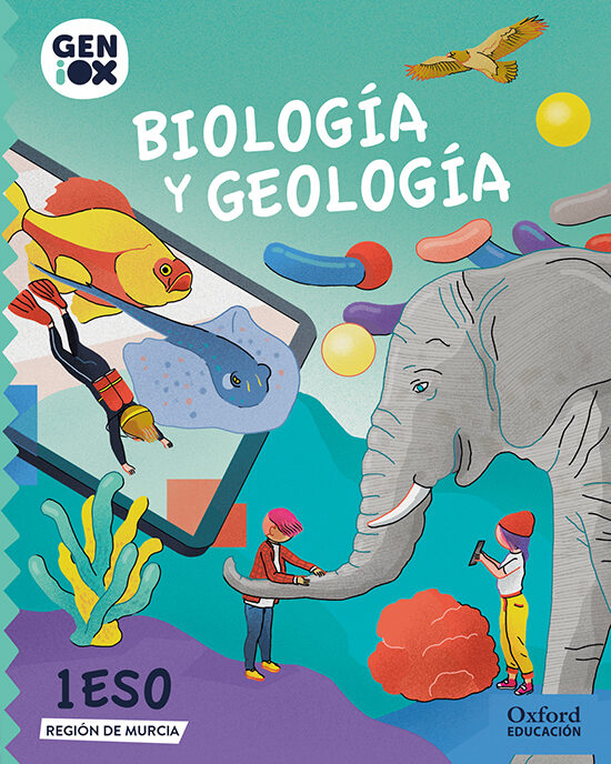 Portada del Libro Geniox Biologia Y Geología 1º Eso (Murcia) de Vv.Aa. - 9780190537166