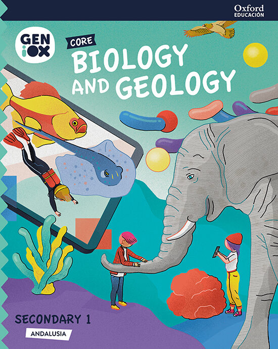 Portada del Libro Geniox Biology & Geology 1º Eso Students Book Core Andalucía de Vv.Aa. - 9780190536299