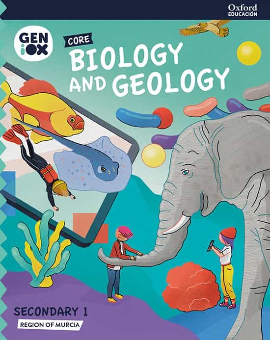 Portada del Libro Geniox Biology & Geology 1ºeso Students Book Core (Murcia) de Vv.Aa. - 9780190537319