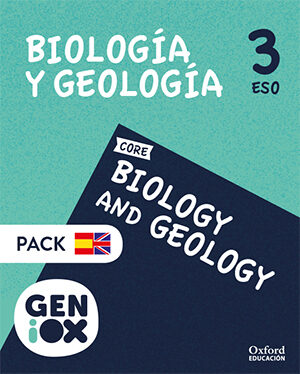Portada del Libro Geniox Biology & Geology 3º Eso Pack Bilingüe (Andalucía) de Vv.Aa. - 9780190536367