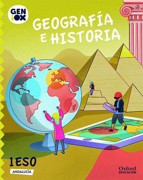 Portada del Libro Geniox Geografia E Historia 1º Eso (Andalucía) de Vv.Aa. - 9780190534585