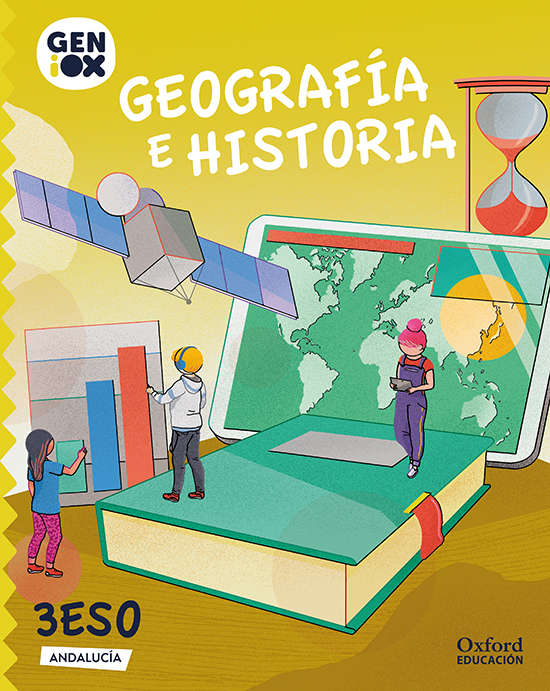 Portada del Libro Geniox Geografía E Historia 3º Eso (Andalucía) de Vv.Aa. - 9780190534592