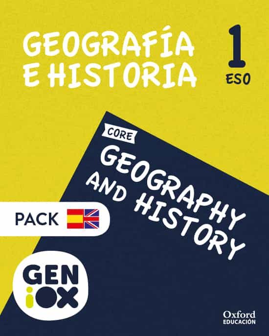 Portada del Libro Geniox Geography & History 1ºeso Pack Bilingüe (Murcia) de Vv.Aa. - 9780190537463