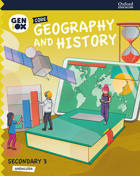 Portada del Libro Geniox Geography & History 3º Eso Students Core (Andalucía) de Vv.Aa. - 9780190536596