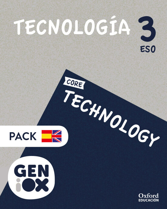 Portada del Libro Geniox Technology 3º Eso Studens Book Bilingüe (Andalucía) de Vv.Aa. - 9780190536442
