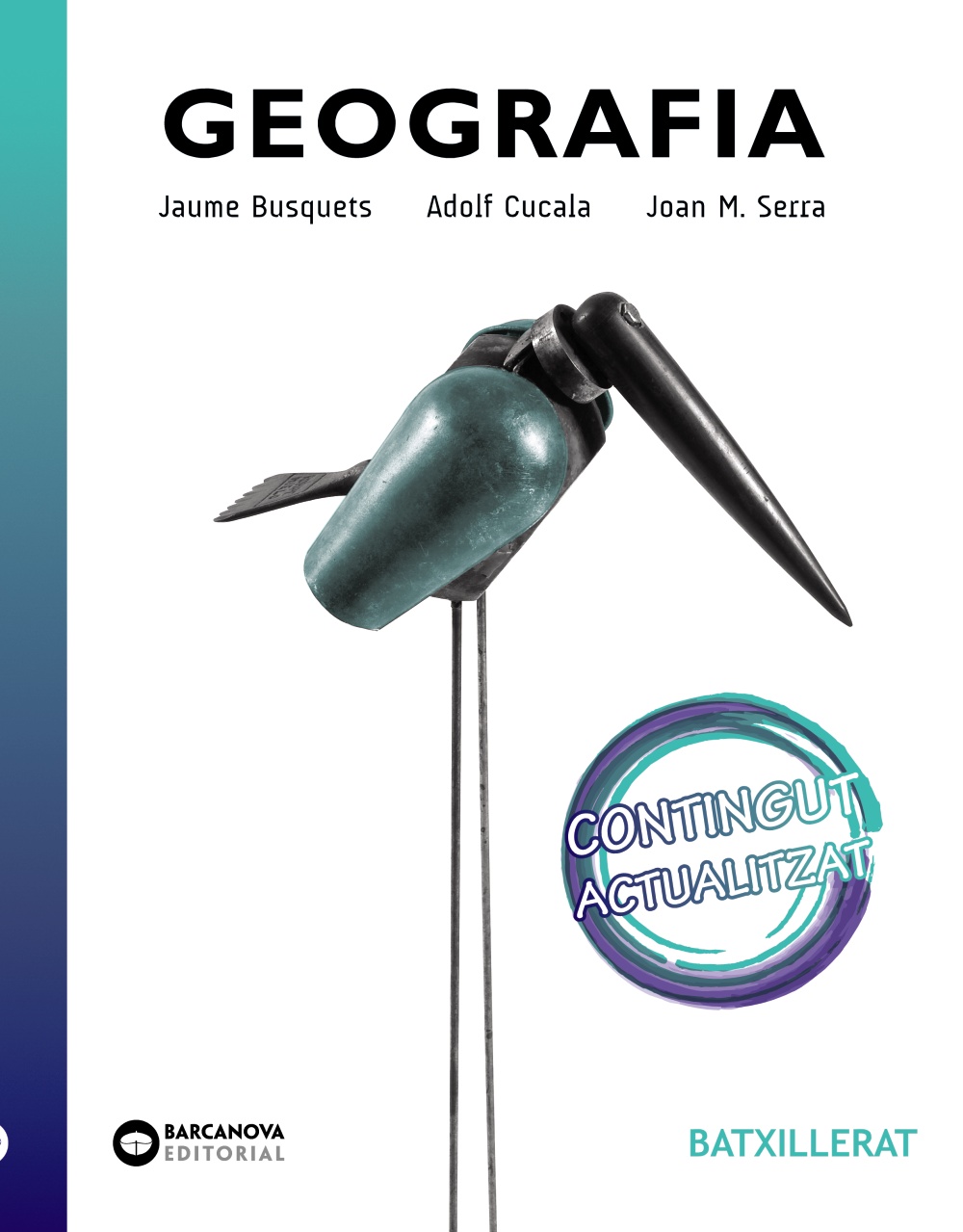 Portada del Libro Geografia 2º Batxillerat (Catalunya / Illes Balears) de Vv.Aa. - 9788448951504