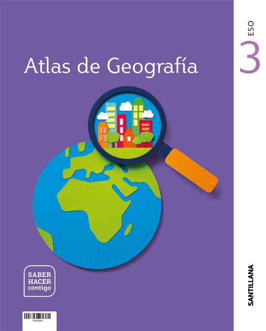 Portada del Libro Geografia 3º Eso Descubre (Aragón) Saber Hacer Contigo de Vv.Aa. - 9788468061498