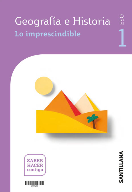 Portada del Libro Geografia E Historia 1º Eso Descubre (Aragon) Saber Hacer Contigo de Vv.Aa. - 9788468061474