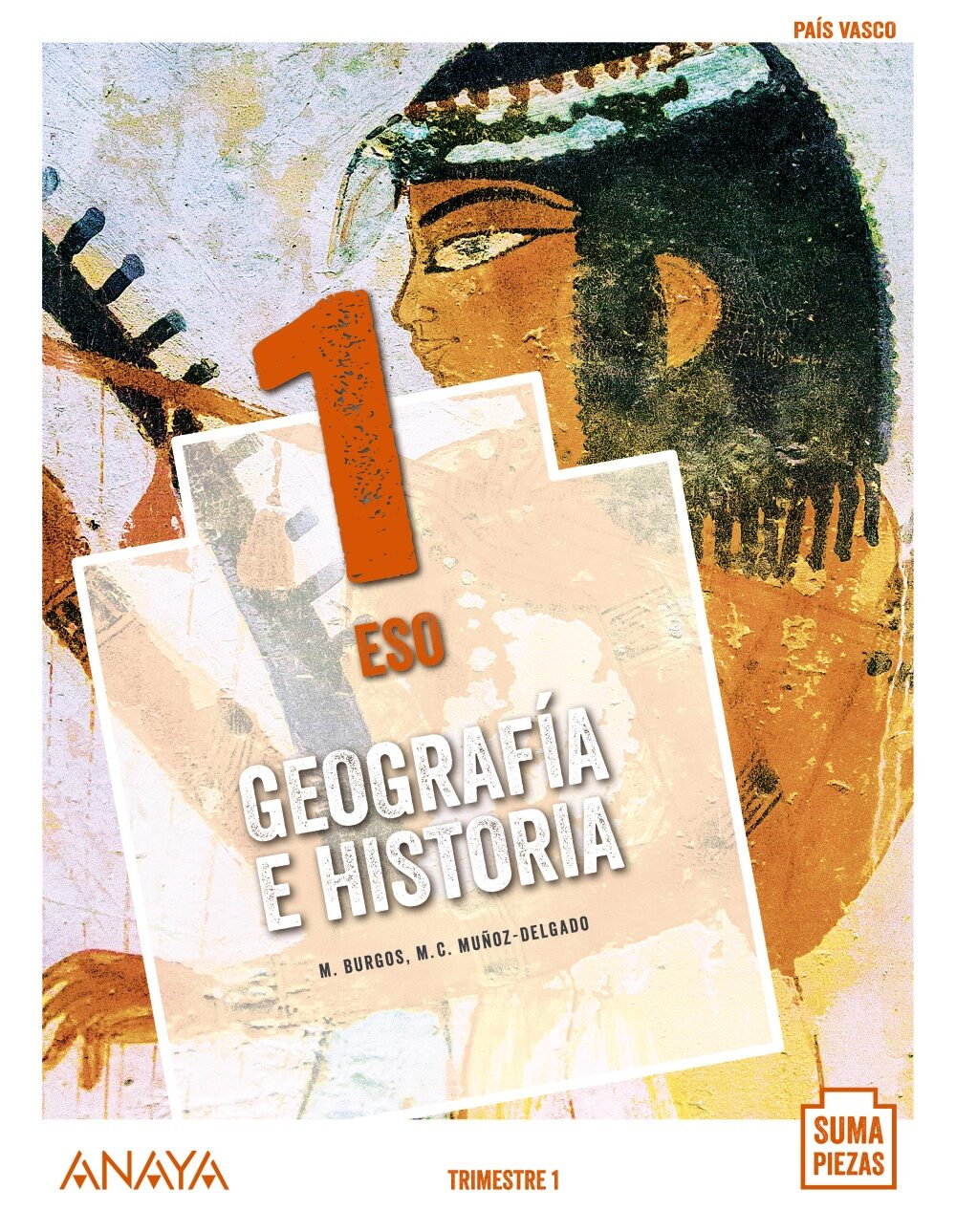 Portada del Libro Geografía E Historia 1º Eso (País Vasco) Suma Piezas de Vv.Aa. - 9788469870938