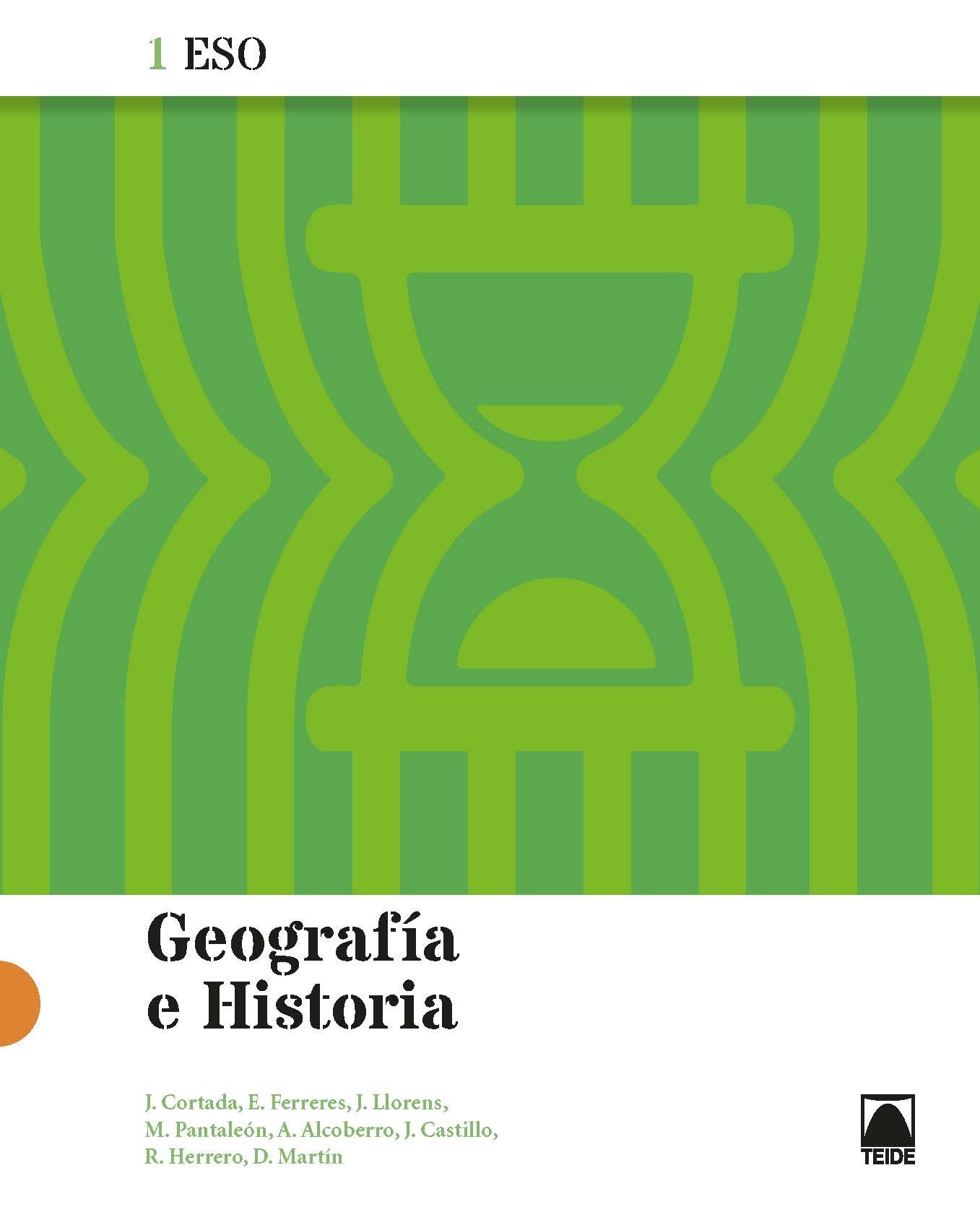 Portada del Libro Geografia Historia 1º Eso Andalucia En Equipo de Vv.Aa. - 9788430770748