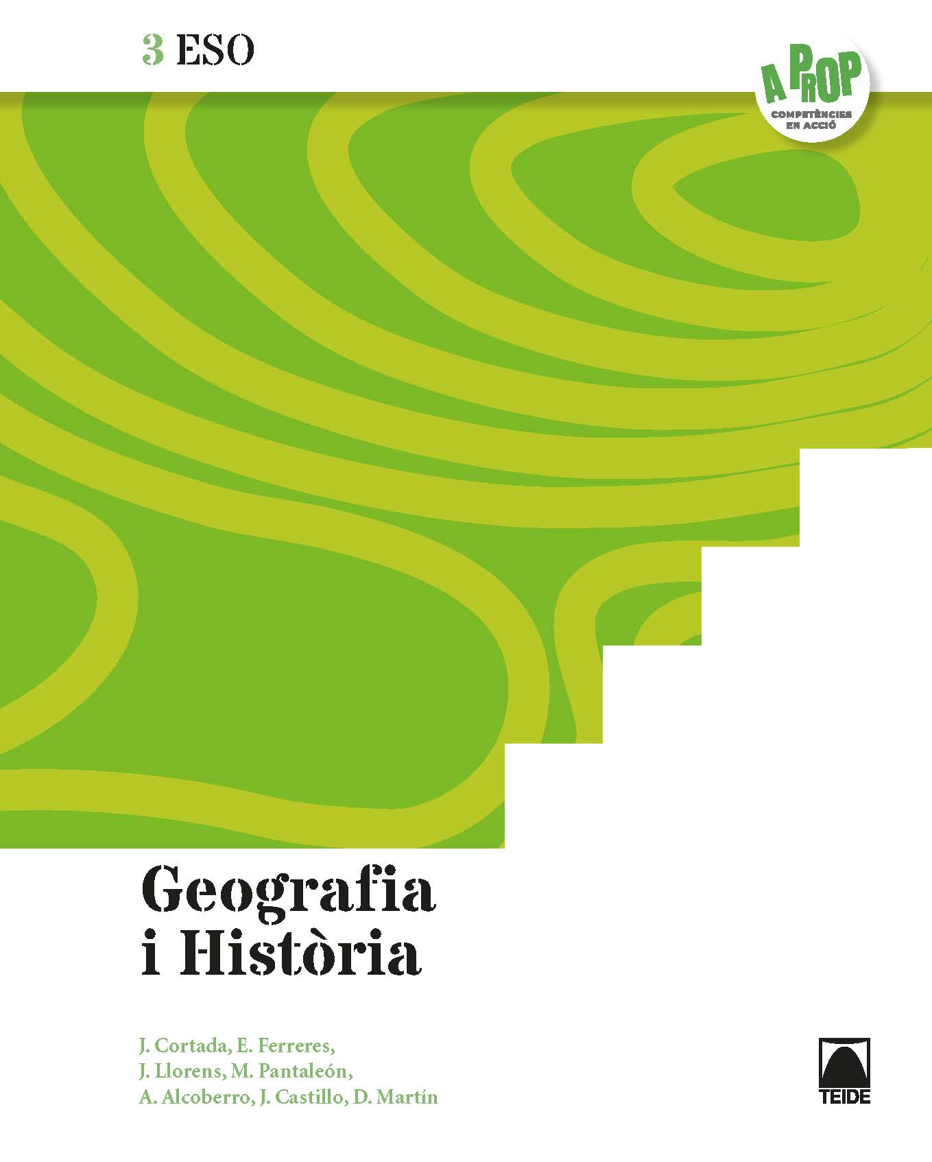 Portada del Libro Geografia Historia 3º Eso Cataluya Ed 2020 A Prop de Vv.Aa. - 9788430783342