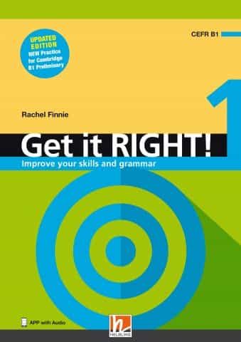 Portada del Libro Get It Right 1 Students Book + E Zone (2º Bachillerato) de Vv.Aa. - 9783990459799