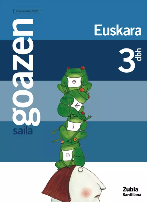 Portada del Libro Goazen 3 Dbh (Euskara) de Vv.Aa. - 9788481473247