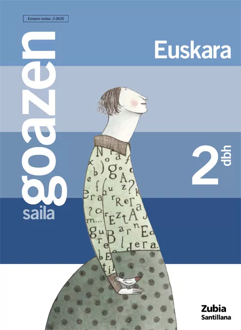 Portada del Libro Goazen Saila: Euskara 2 Dbh de Vv.Aa. - 9788481470635