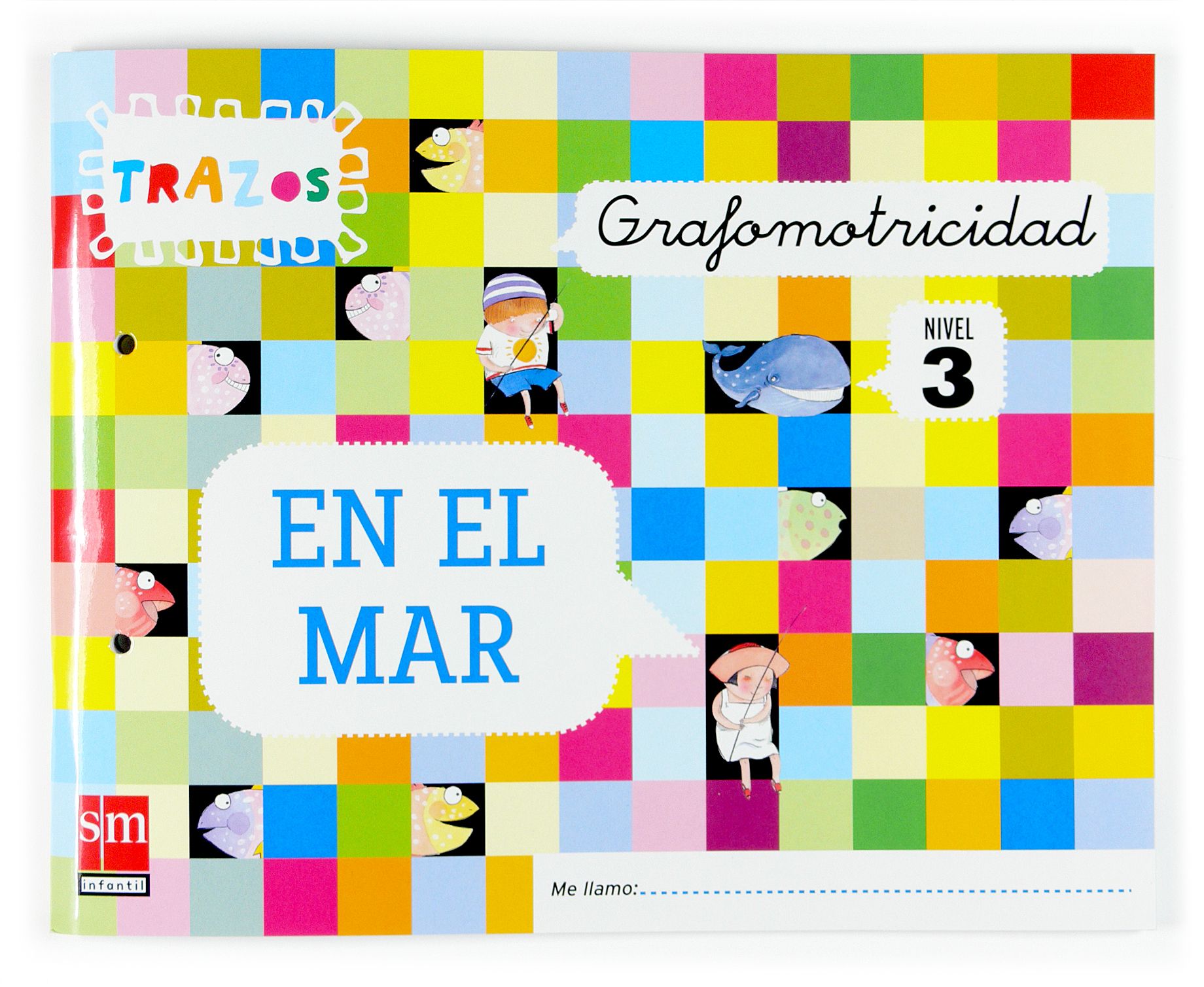 Portada del Libro Grafomotricidad: Trazos En El Mar 5 Años Educacion Infantil de Vv.Aa. - 9788467508444