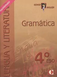 Portada del Libro Gramatica: 4º Eso (Solucionario) de Vv.Aa. - 9788496547537
