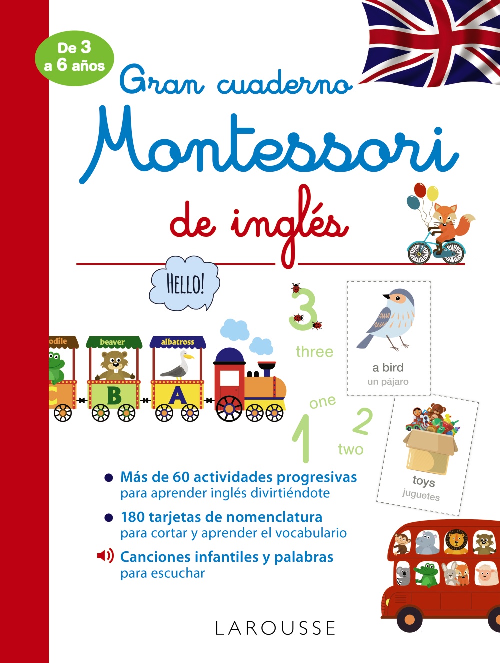 Portada del Libro Gran Cuaderno Montessori De Ingles de Vv.Aa. - 9788418100277