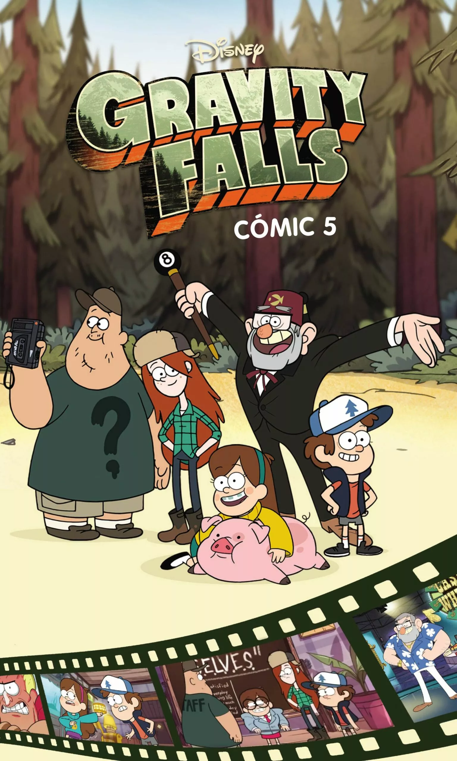 Portada del Libro Gravity Falls Nº 05/05 de Vv.Aa. - 9788413412788