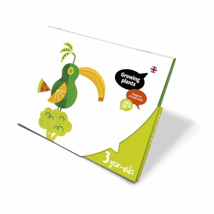 Portada del Libro Growing Plants 3 Years Proyectos ¿Lo Ves? 2020 de Vv.Aa. - 9788414029688