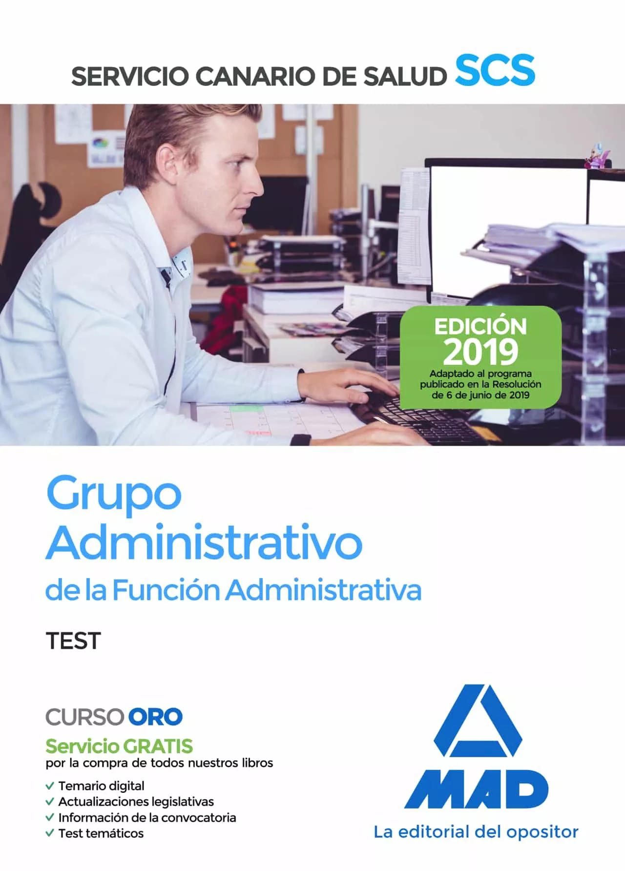 Portada del Libro Grupo Administrativo De La Funcion Administrativa Del Servicio Canario de Vv.Aa. - 9788414231180