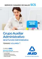 Portada del Libro Grupo Auxiliar Administrativo De La Funcion Administrativa Del Servici de Vv.Aa. - 9788414229873