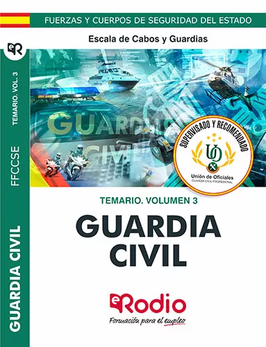 Portada del Libro Guardia Civil: Escala De Cabos Y Guardias. Temario (Vol. 3) 2020 de Vv.Aa. - 9788417661939