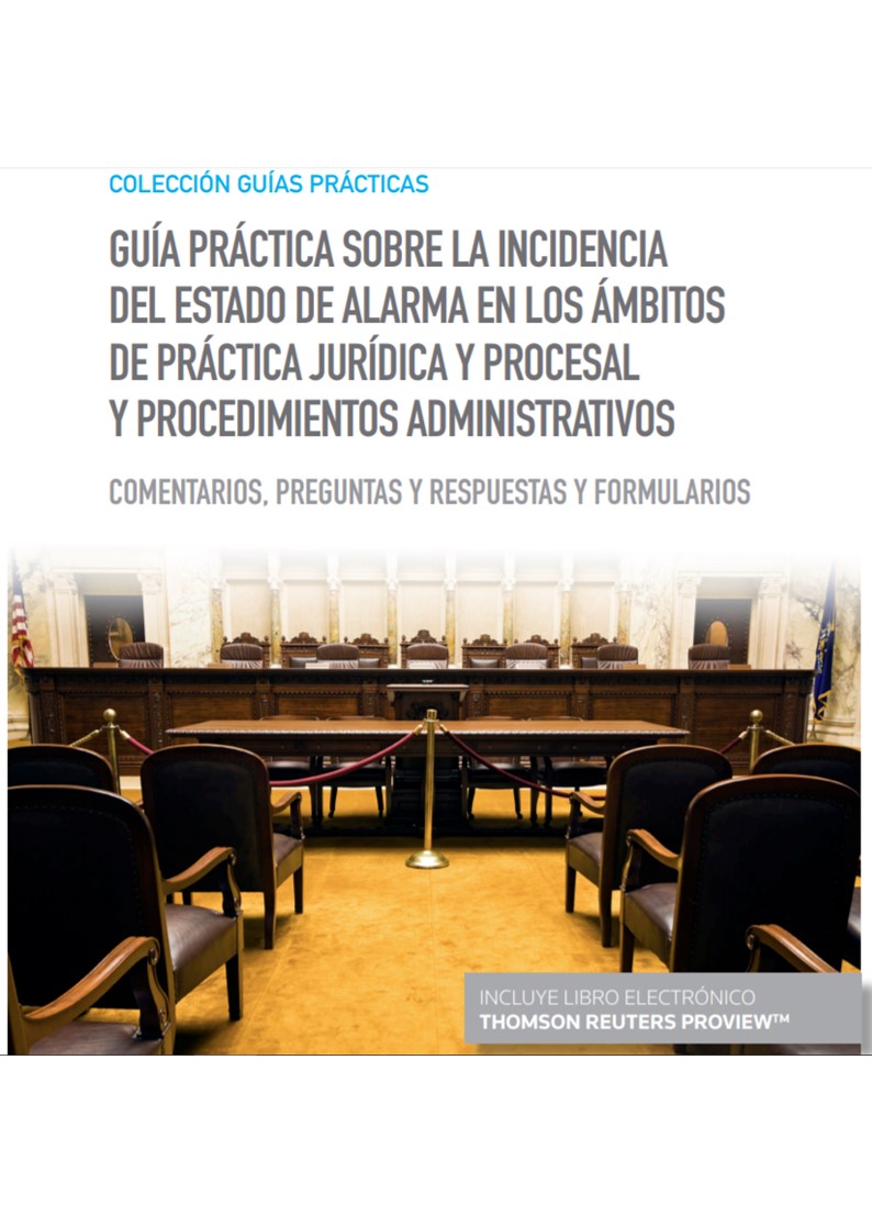 Portada del Libro Guía Práctica Sobre La Incidencia Del Estado De Alarma En Los Ámb Itos de Vv.Aa. - 9788413450773