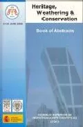 Portada Del Libro Heritage Weathering &Amp; Conservation 2006 International Conference Madri De Vv.aa. - 9788400084219