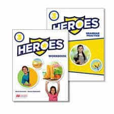 Portada del Libro Heroes 3º Primaria Activity Book Pack (+ Grammar Practice) de Vv.Aa. - 9781380055279