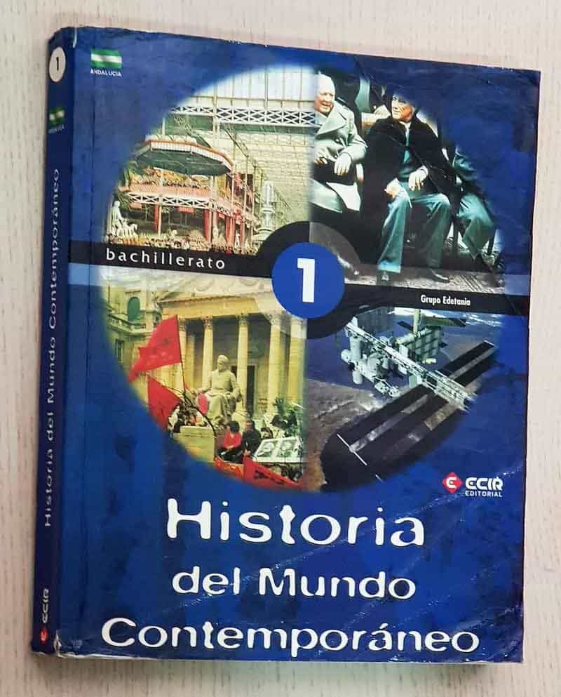 Portada del Libro Historia Mundo Contemporaneo 1º Bachillerato (Andalucia) de Vv.Aa. - 9788470658396