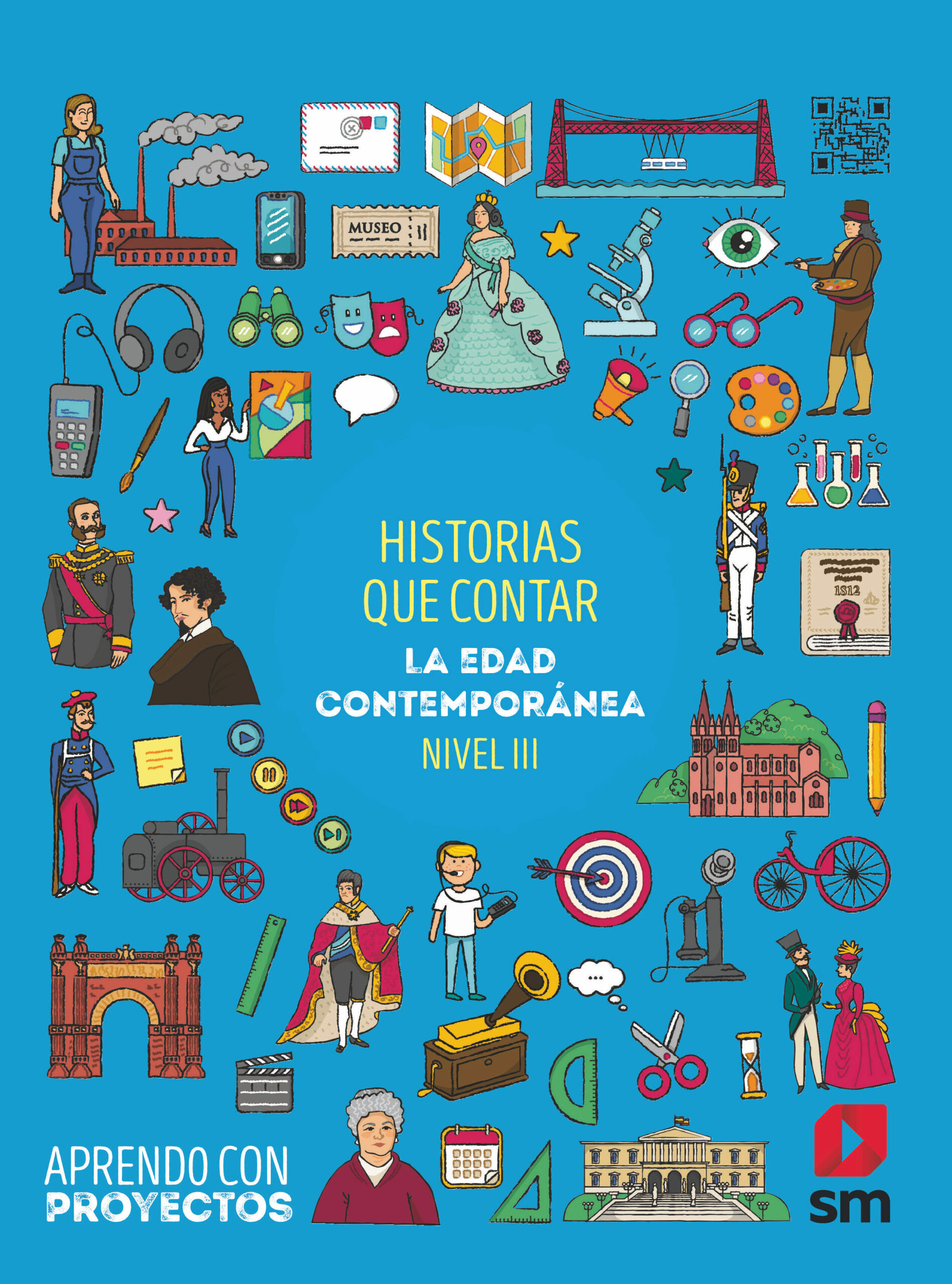 Portada del Libro Historias Que Contar 5º Educacion Primaria Aprendo Con Proyectos Ed 20 de Vv.Aa. - 9788413183718